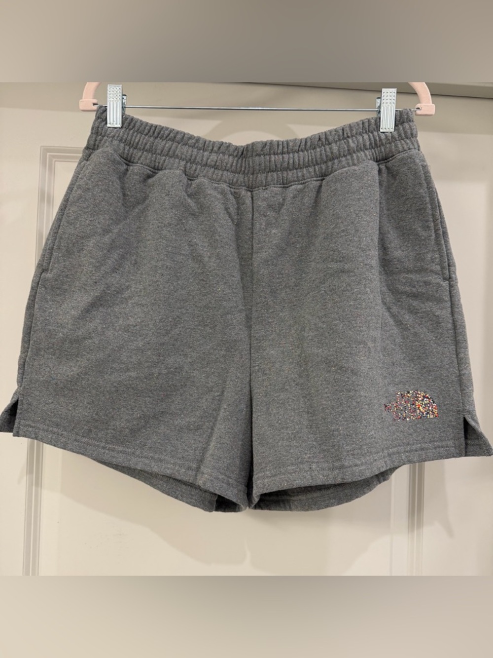 The North Face Women's Gray Athletic Fleece Shorts